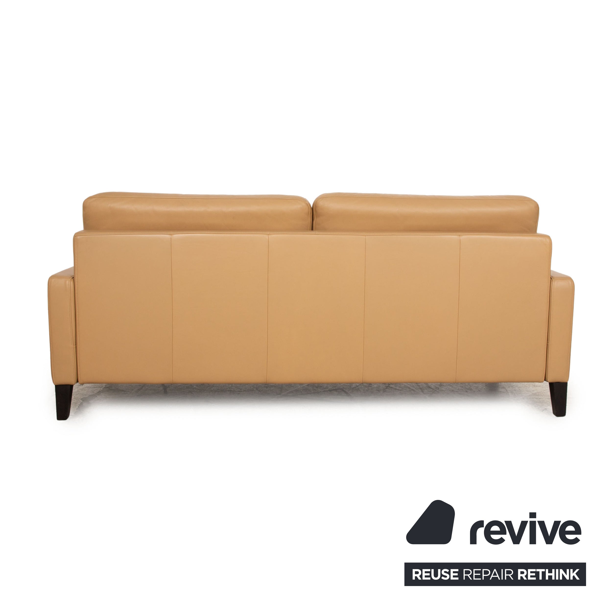 Rolf Benz Zweisitzer EGO Creme Leder - 2. Hand - Revive.de