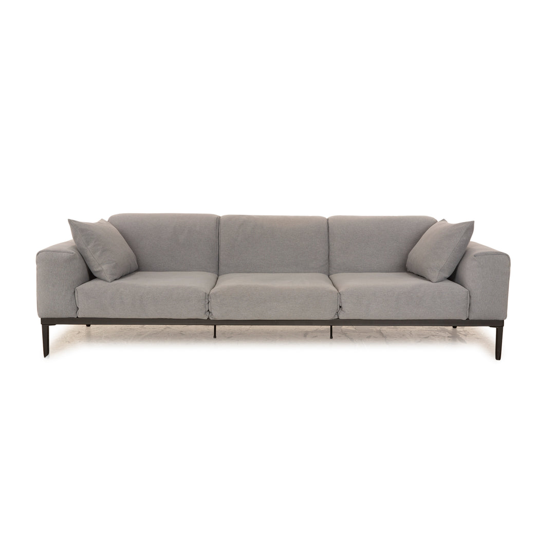 Rolf Benz Freistil 166 Stoff Dreisitzer Grau Blau Sofa Couch