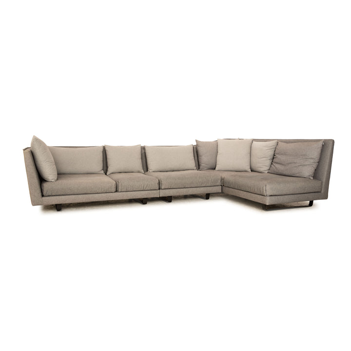 Rolf Benz Freistil 169 fabric corner sofa grey sofa couch