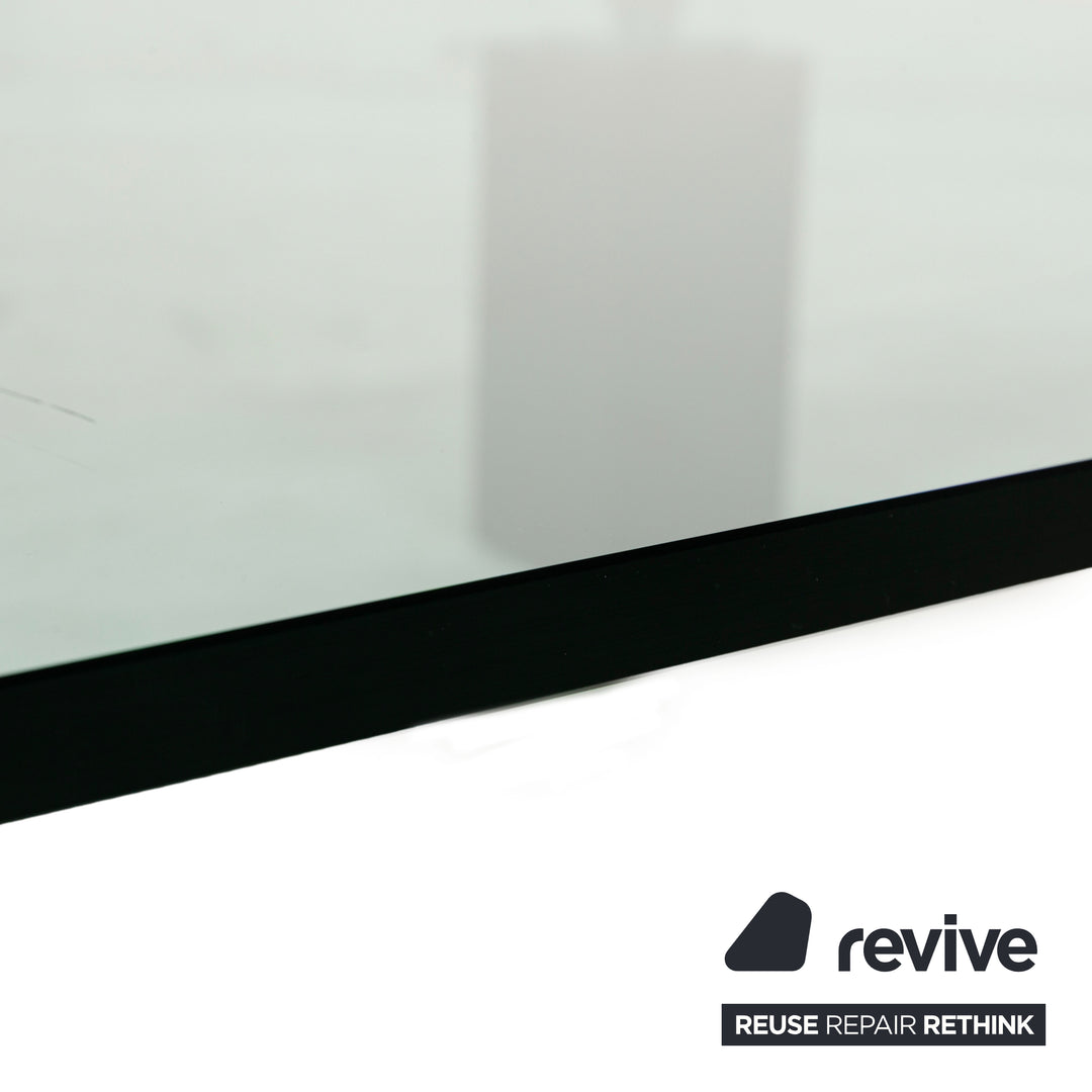 Rolf Benz Glass Coffee Table Black 120 x 90 cm
