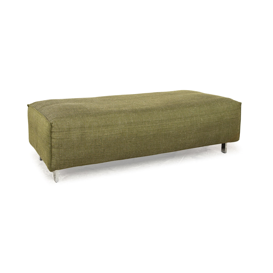 Tabouret en tissu Rolf Benz Grata vert