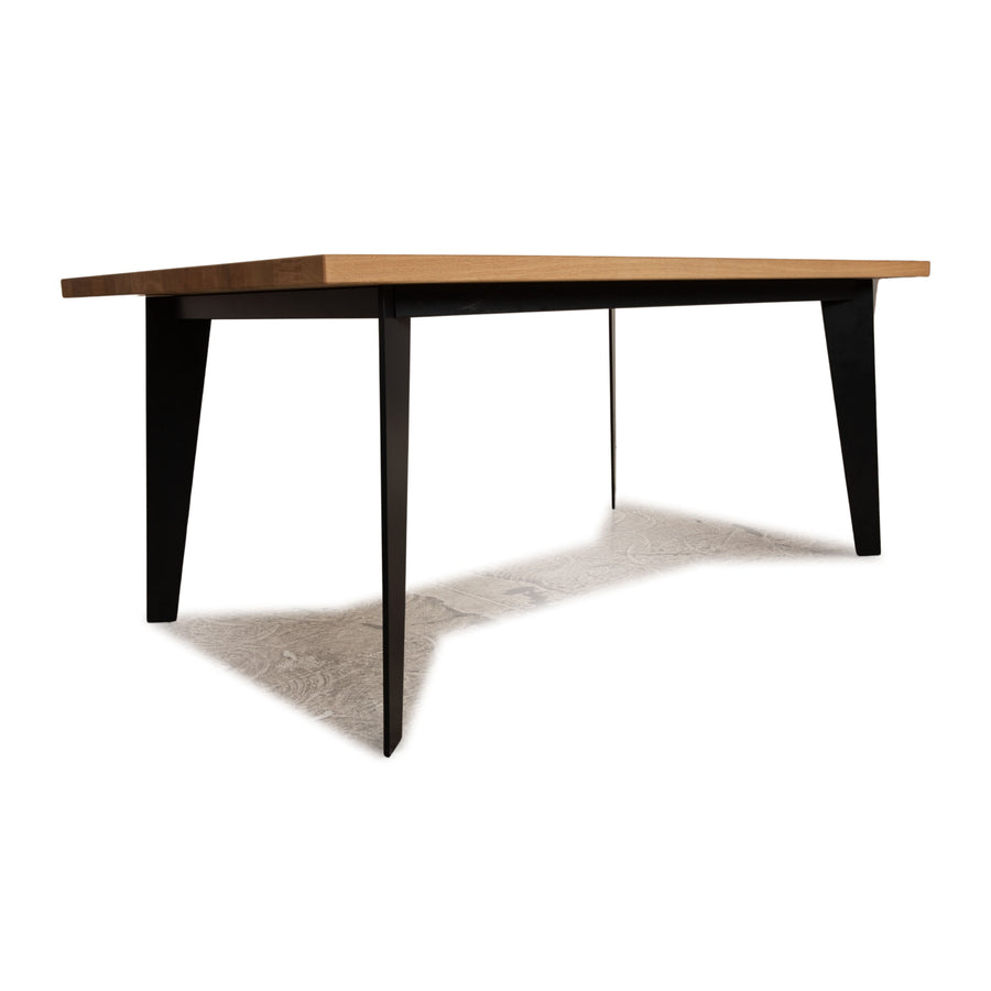 Rolf Benz wooden dining table 979 wood oak dining table brown 180 x 97 cm