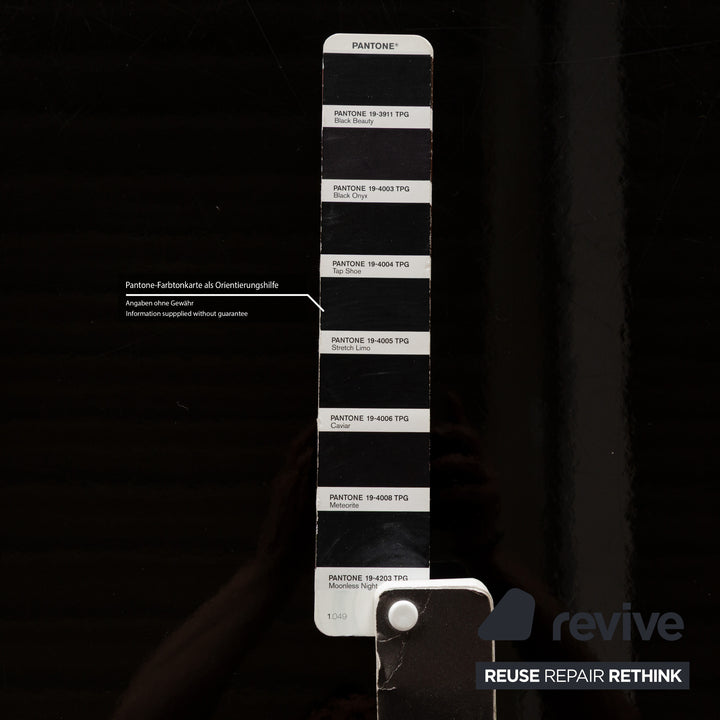 Rolf Benz wooden sideboard black high gloss lowboard media board