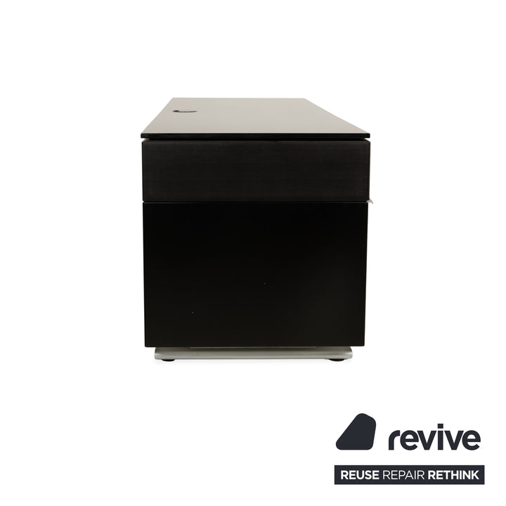 Buffet en bois Rolf Benz, meuble bas noir