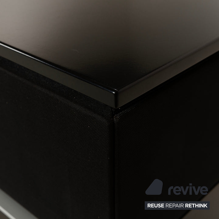 Buffet en bois Rolf Benz, meuble bas noir