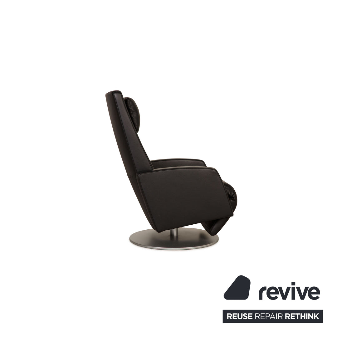 Fauteuil en cuir Rolf Benz LSE 5800 fonction noire fonction relaxation