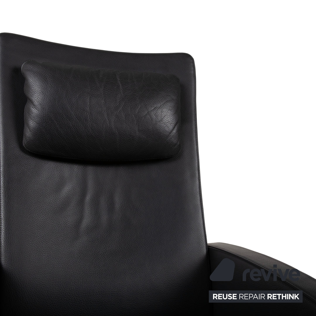 Rolf Benz LSE 5800 Leder Sessel Dunkelgrau Funktion Relaxfunktion