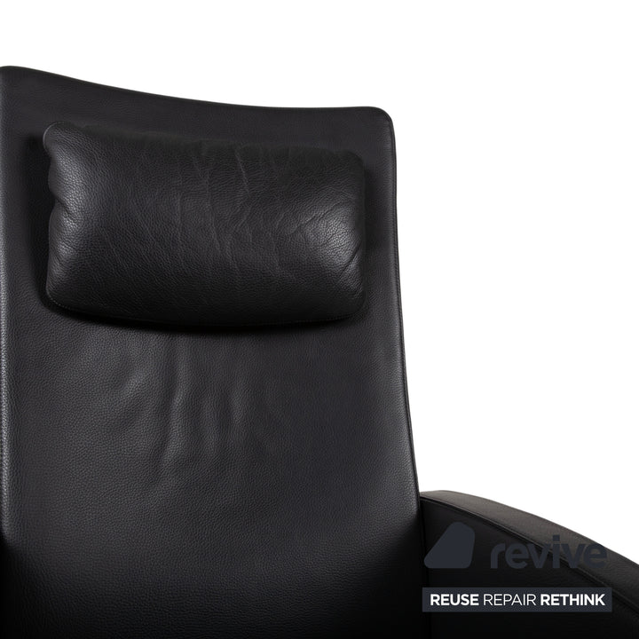 Rolf Benz LSE 5800 Leder Sessel Dunkelgrau Funktion Relaxfunktion