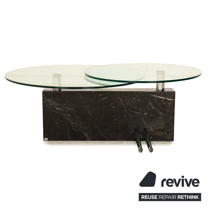 Rolf Benz Marble Coffee Table Black manual function