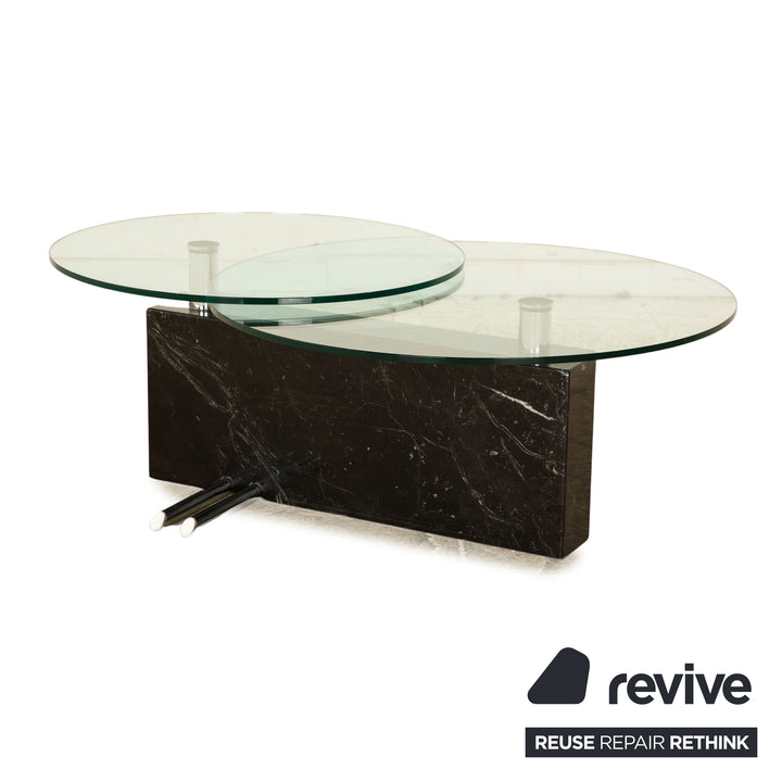 Rolf Benz Marble Coffee Table Black manual function