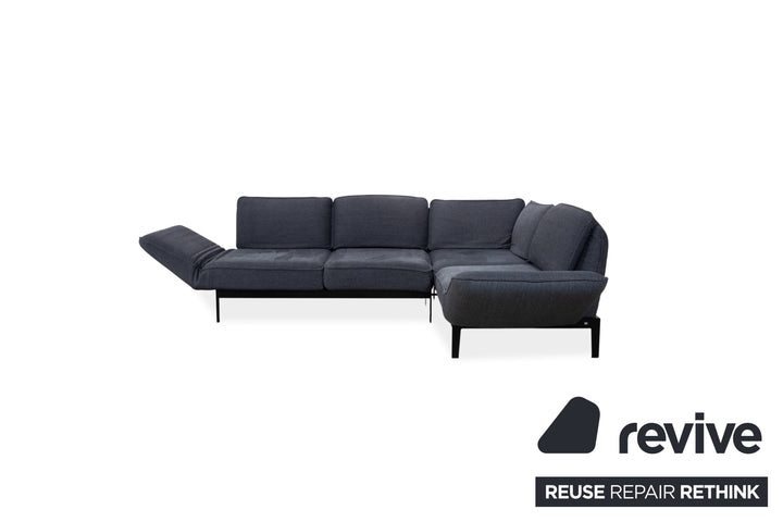 Rolf Benz Mera 386 Stoff Ecksofa Grau Sofa Couch