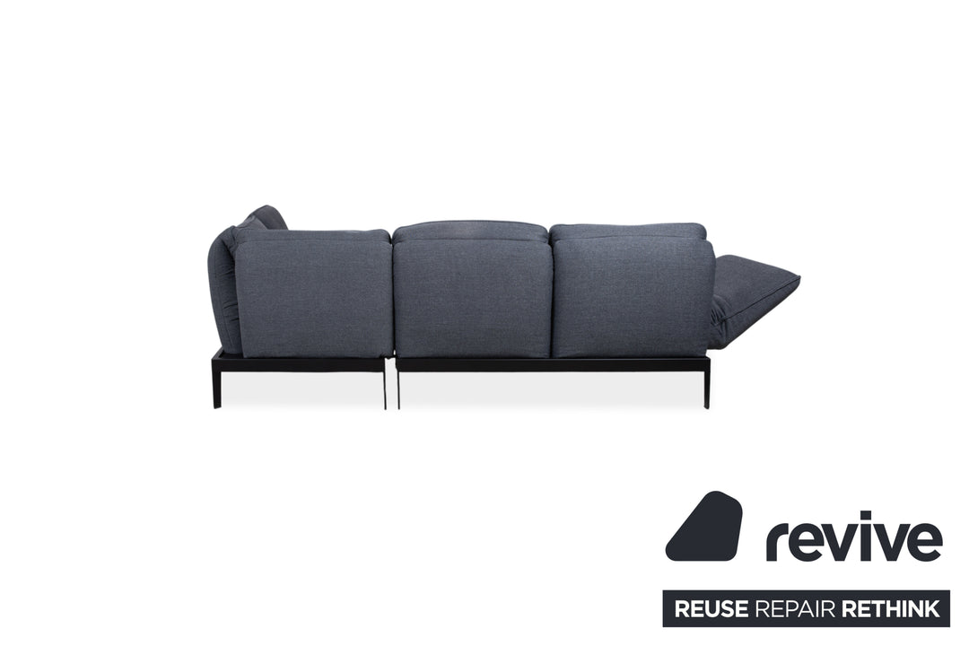 Rolf Benz Mera 386 Stoff Ecksofa Grau Sofa Couch