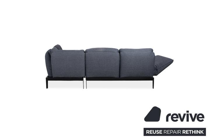 Rolf Benz Mera 386 Stoff Ecksofa Grau Sofa Couch