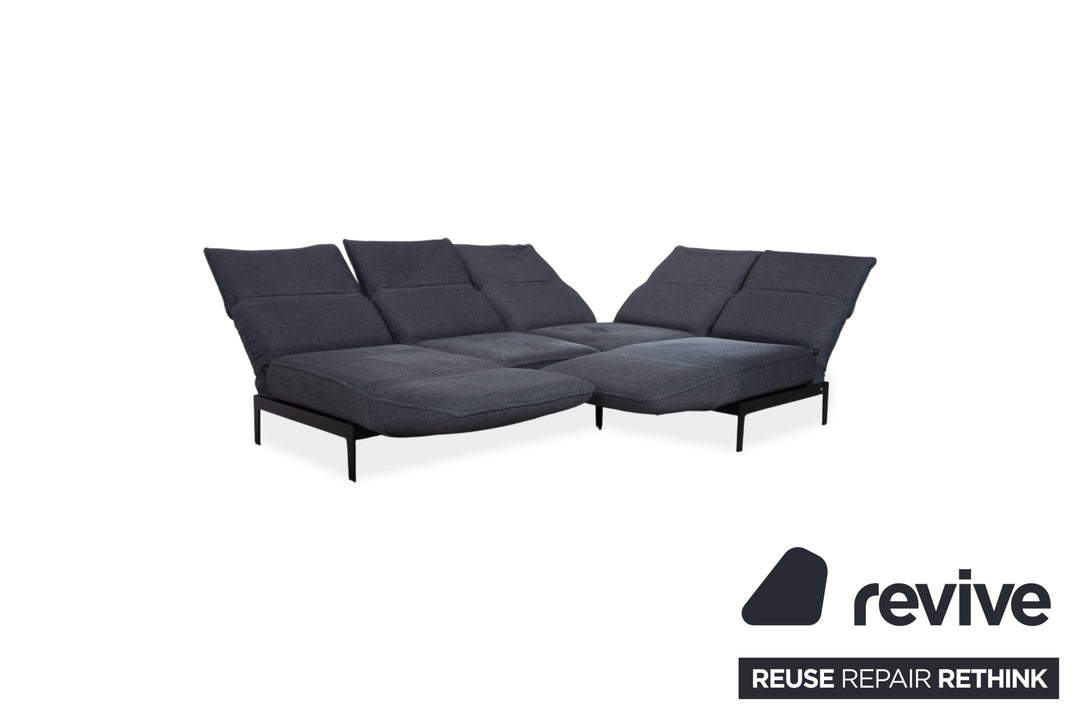 Rolf Benz Mera 386 Stoff Ecksofa Grau Sofa Couch