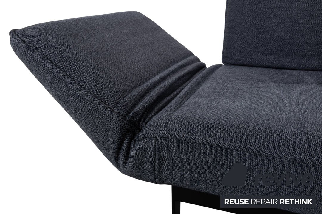 Rolf Benz Mera 386 Stoff Ecksofa Grau Sofa Couch