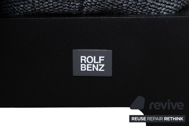 Rolf Benz Mera 386 Stoff Ecksofa Grau Sofa Couch
