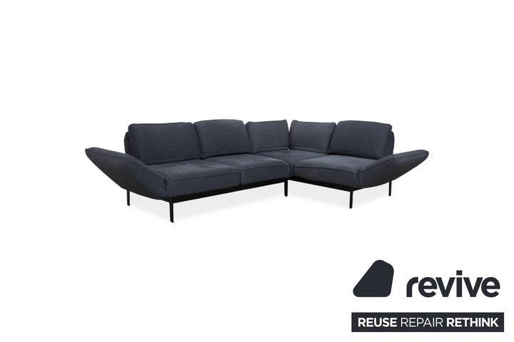 Rolf Benz Mera 386 Stoff Ecksofa Grau Sofa Couch