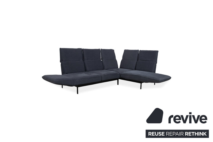 Rolf Benz Mera 386 Stoff Ecksofa Grau Sofa Couch