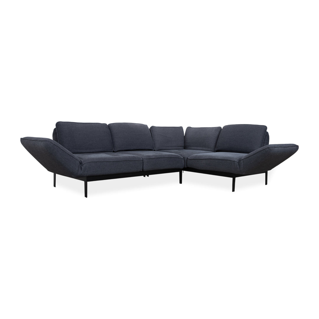 Rolf Benz Mera 386 Stoff Ecksofa Grau Sofa Couch