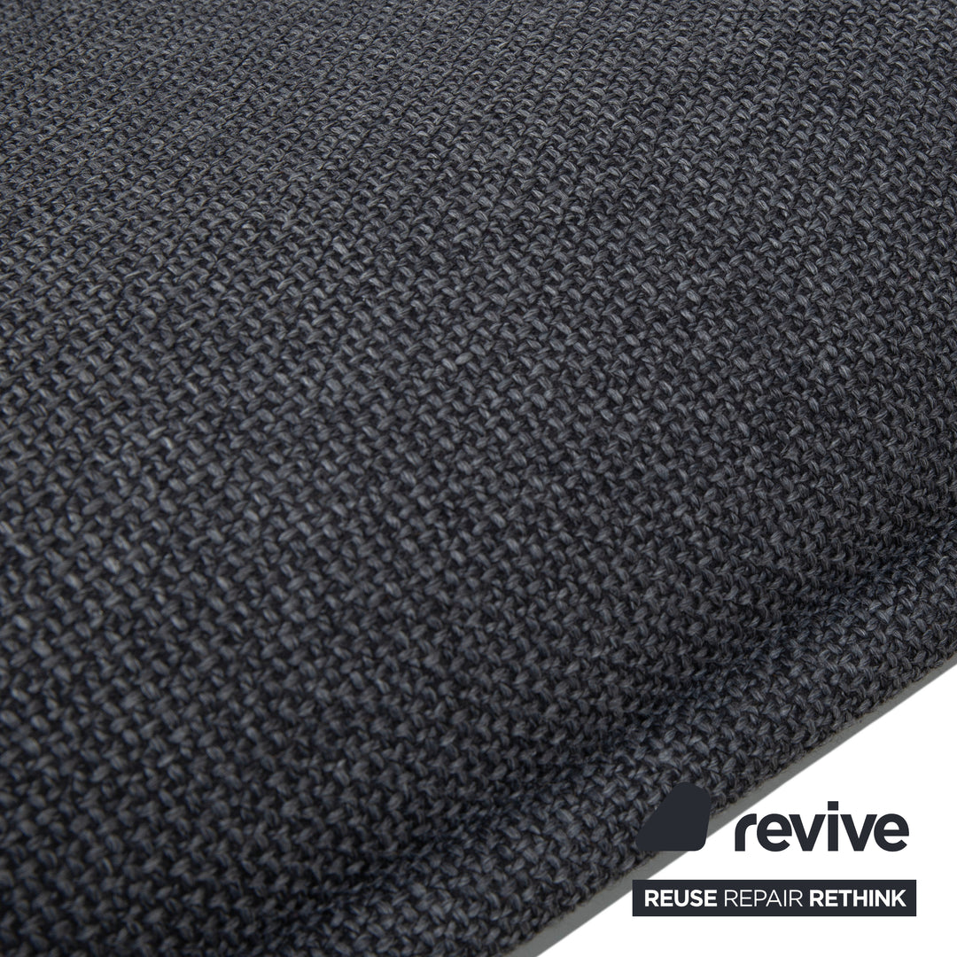 Rolf Benz Nova fabric armchair grey manual function