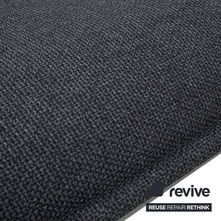 Rolf Benz Nova Stoff Sessel Grau manuelle Funktion