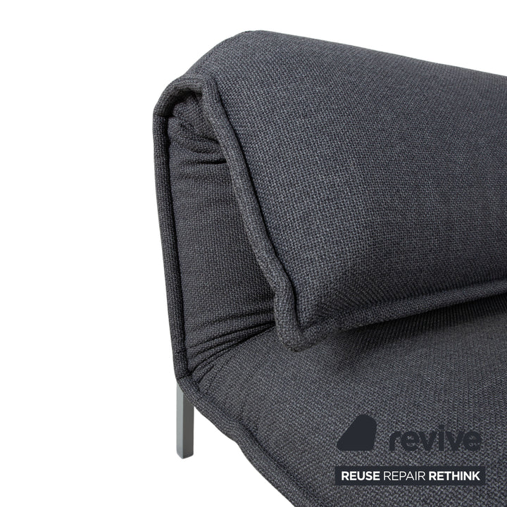 Rolf Benz Nova fabric armchair grey manual function