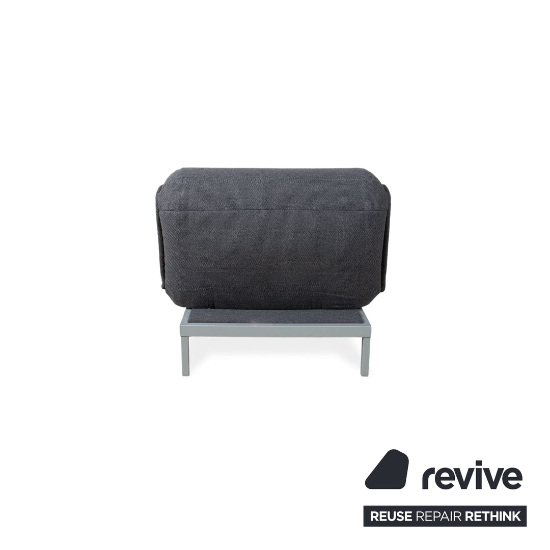 Rolf Benz Nova fabric armchair grey manual function