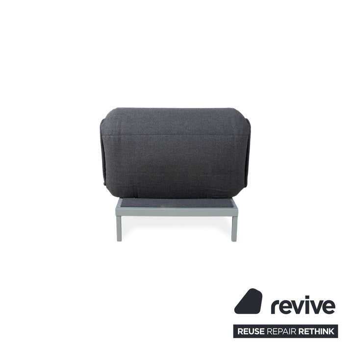 Rolf Benz Nova fabric armchair grey manual function