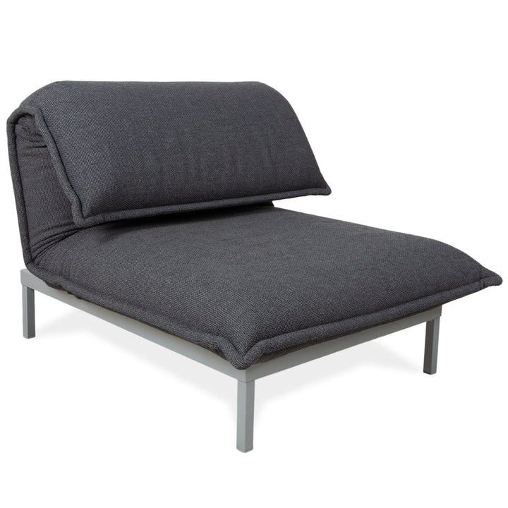Rolf Benz Nova fabric armchair grey manual function