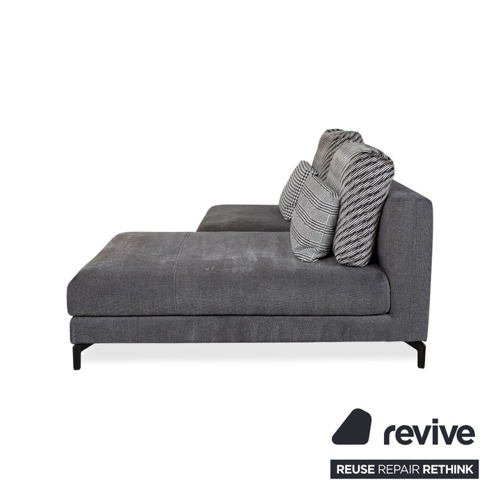Rolf Benz Nuvola Stoff Ecksofa Grau Sofa Couch