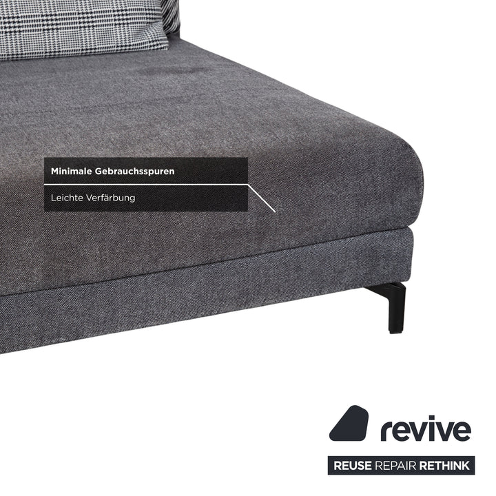 Rolf Benz Nuvola Stoff Ecksofa Grau Sofa Couch