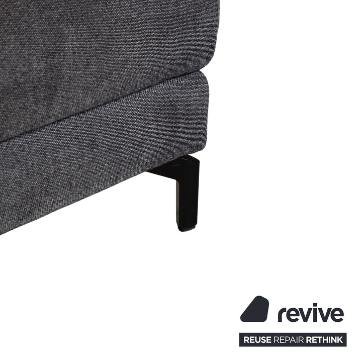 Rolf Benz Nuvola Stoff Ecksofa Grau Sofa Couch