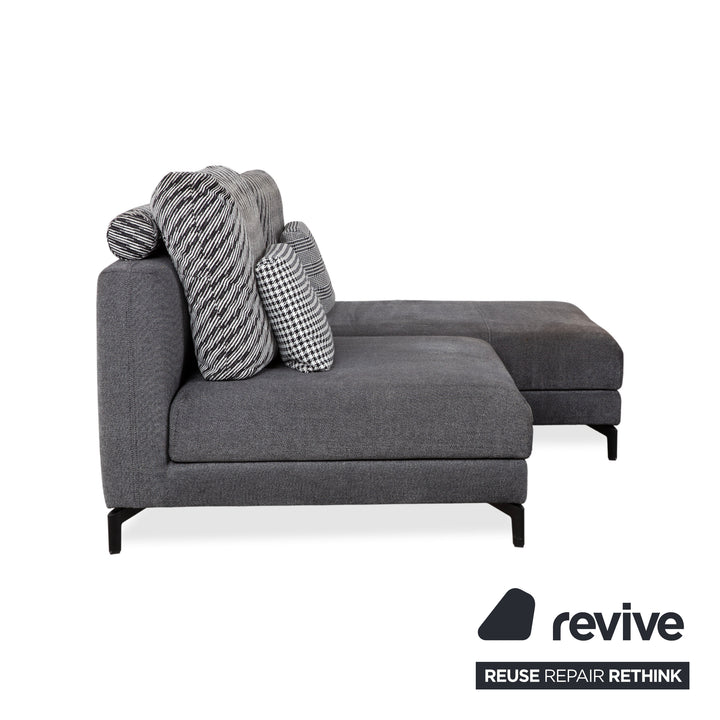 Rolf Benz Nuvola Stoff Ecksofa Grau Sofa Couch