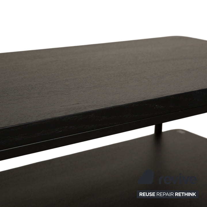Rolf Benz Nuvola Stoff Holz Viersitzer Couchtisch Beistelltisch Grau Anthrazit Sofa Couch