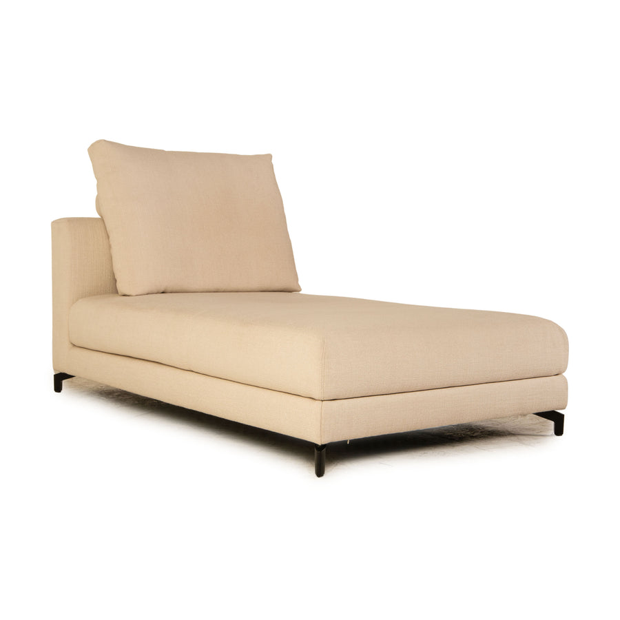 Rolf Benz Nuvola Stoff Liege Beige Creme Chaiselounge