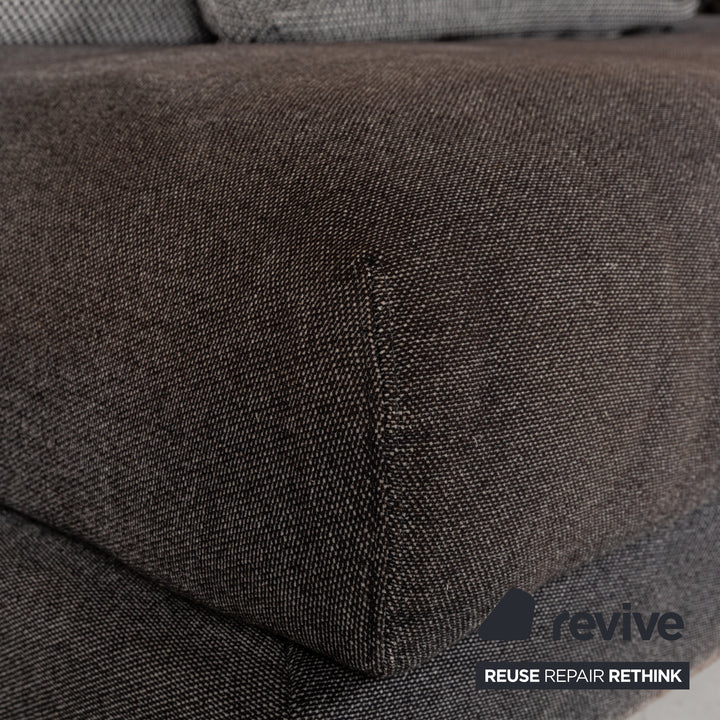 Rolf Benz Nuvola Fabric Lounger Gray