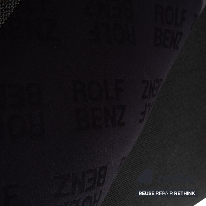 Rolf Benz Nuvola Stoff Liege Grau Anthrazit