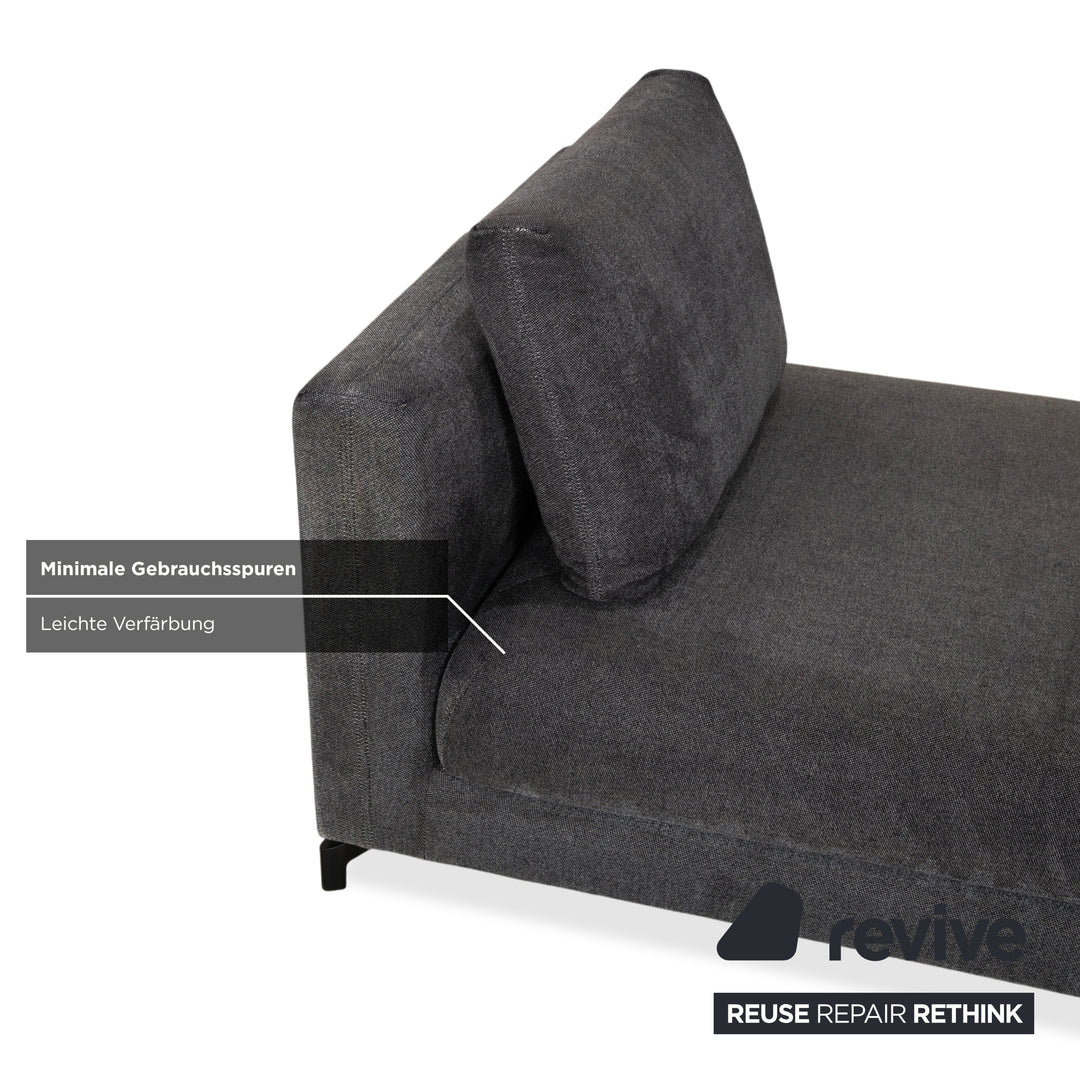 Rolf Benz Nuvola Stoff Liege Grau Daybed
