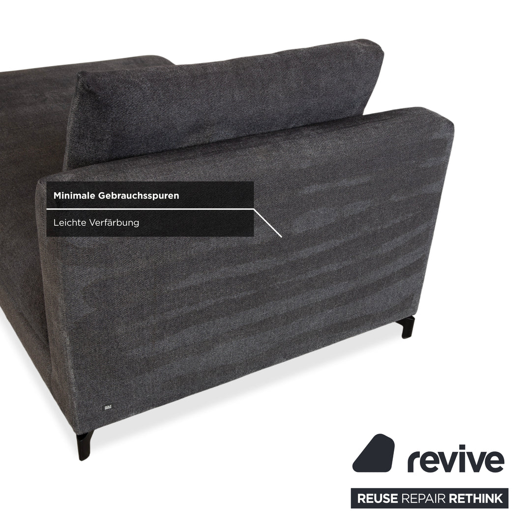 Rolf Benz Nuvola Stoff Liege Grau Daybed