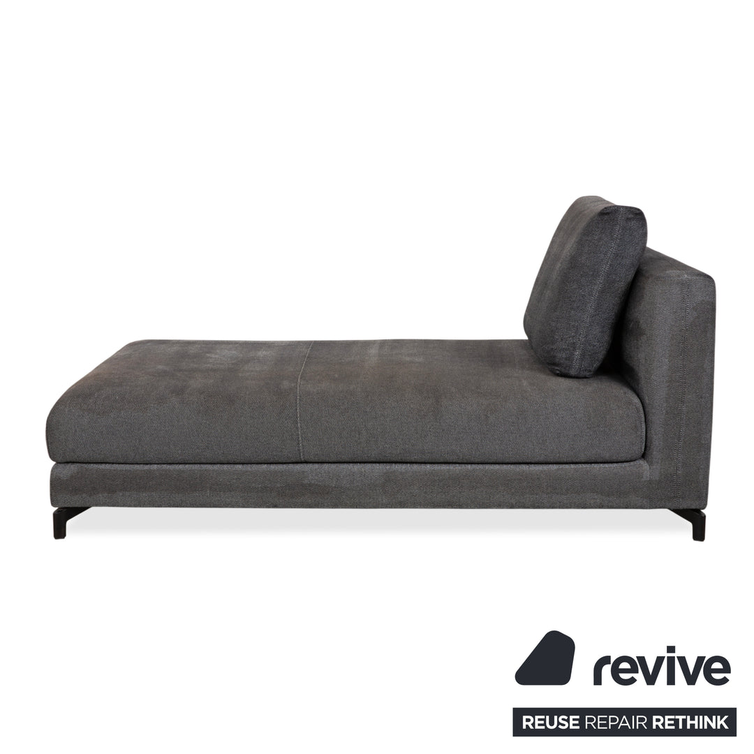 Rolf Benz Nuvola Stoff Liege Grau Daybed