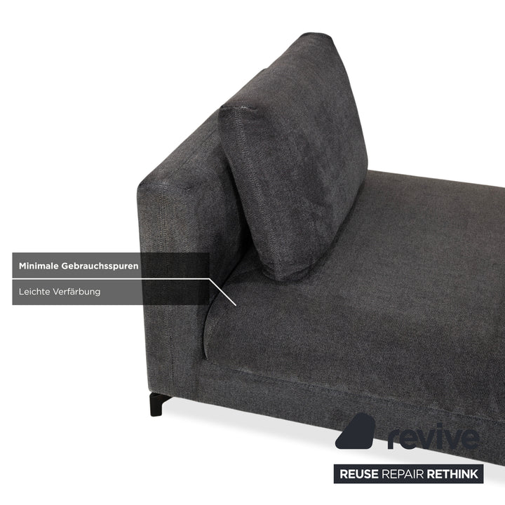 Rolf Benz Nuvola Stoff Liege Grau Daybed