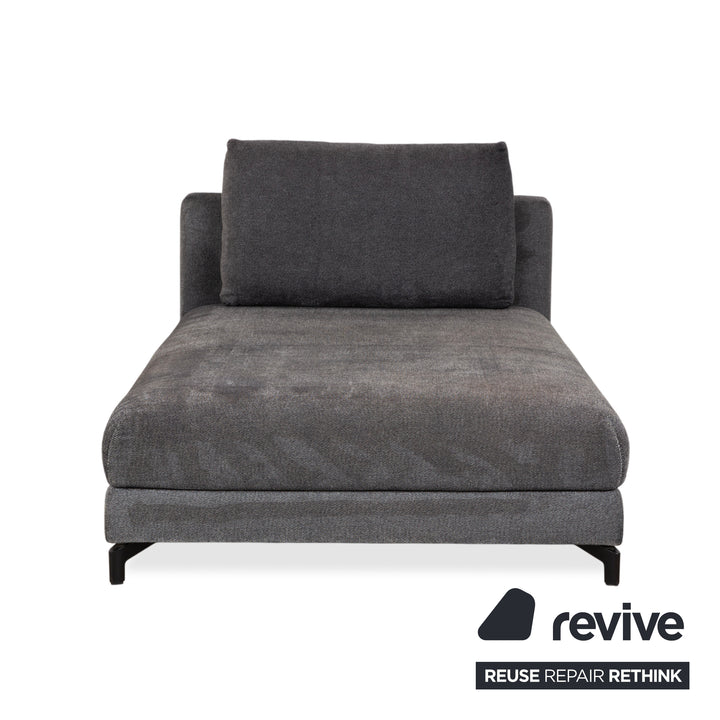 Rolf Benz Nuvola Stoff Liege Grau Daybed