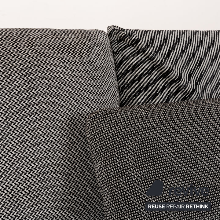 Rolf Benz Nuvola Fabric Lounger Gray