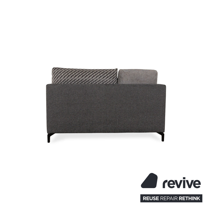Rolf Benz Nuvola Fabric Lounger Gray