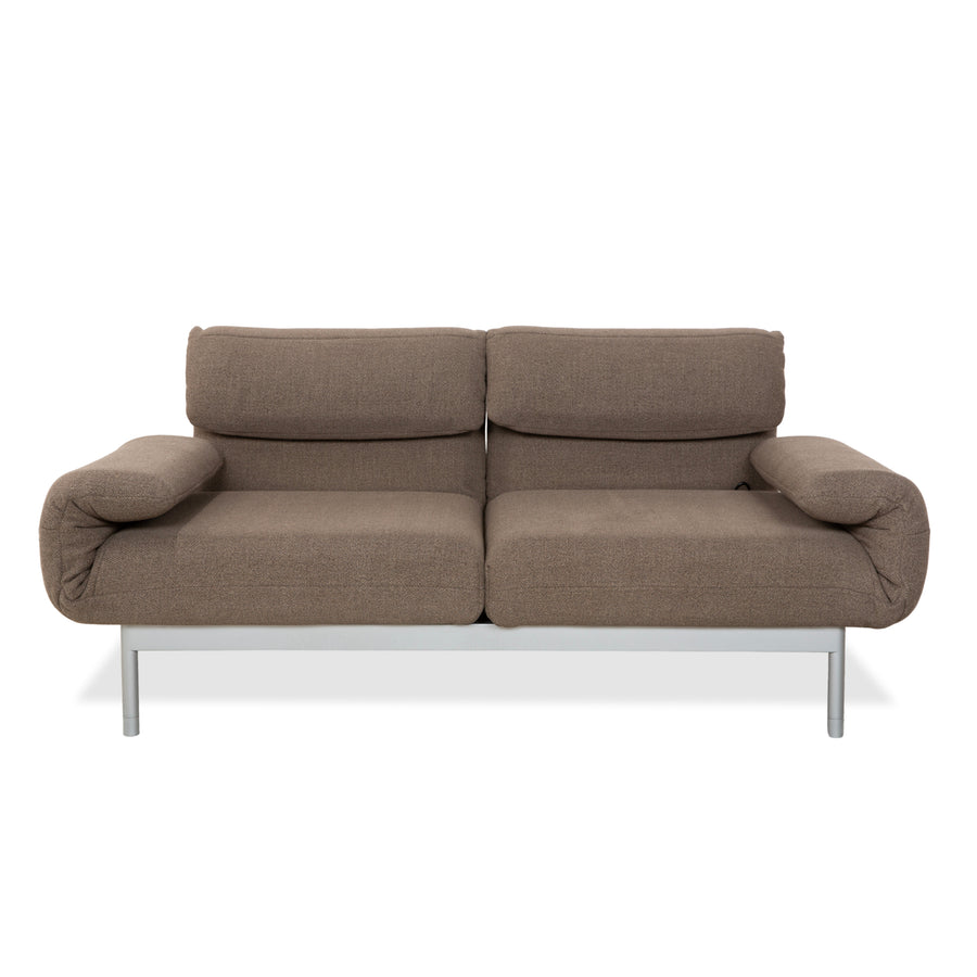 Rolf Benz Plura Stoff Zweisitzer Grau manuelle Funktion Sofa Couch