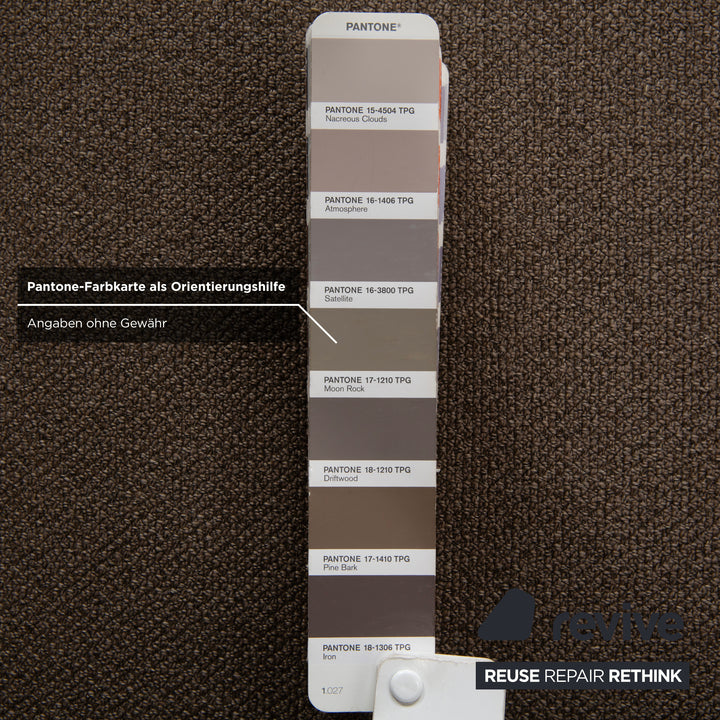 Rolf Benz Plura Stoff Zweisitzer Grau manuelle Funktion Sofa Couch