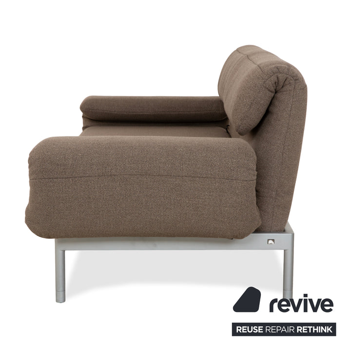 Rolf Benz Plura Stoff Zweisitzer Grau manuelle Funktion Sofa Couch