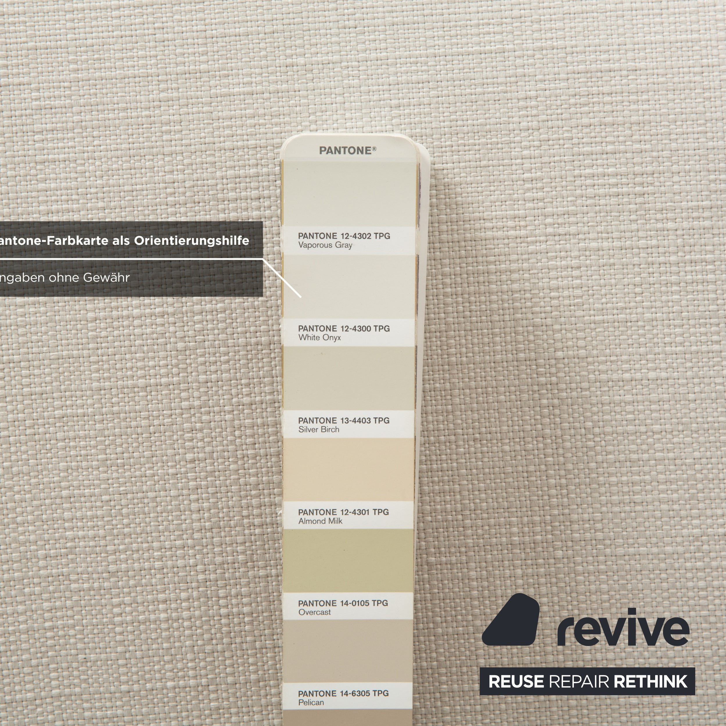 Fauteuil en tissu Rolf Benz blanc crème fonction manuelle