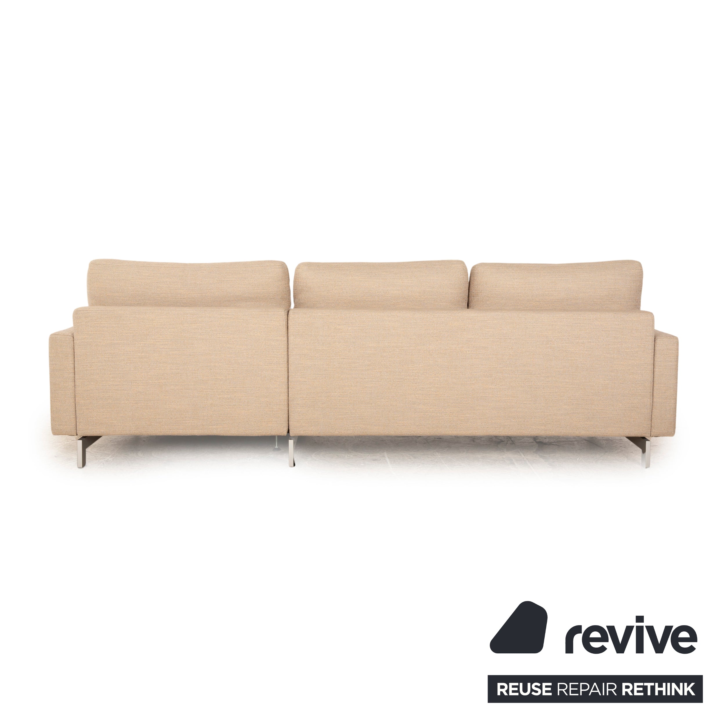 Rolf Benz Vida Stoff Ecksofa Beige Recamiere Rechts Sofa Couch