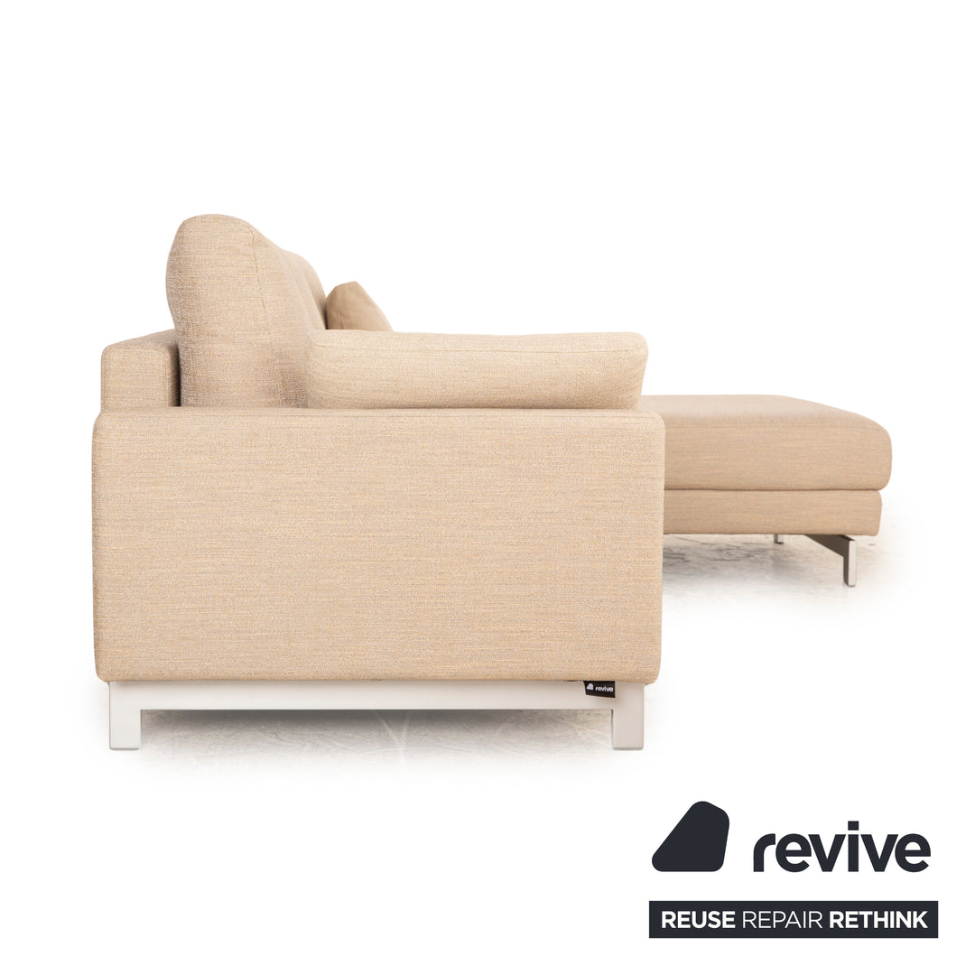 Rolf Benz Vida Stoff Ecksofa Beige Recamiere Rechts Sofa Couch